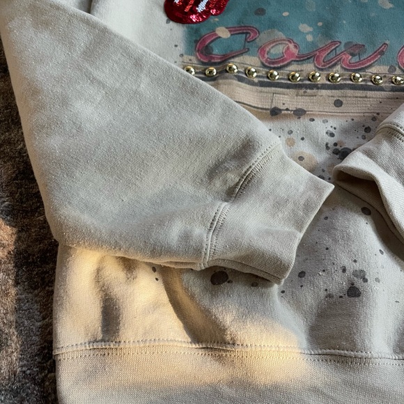 Cowboy Graphic Crew Neck Sweatshirt - Picture 8 of 11